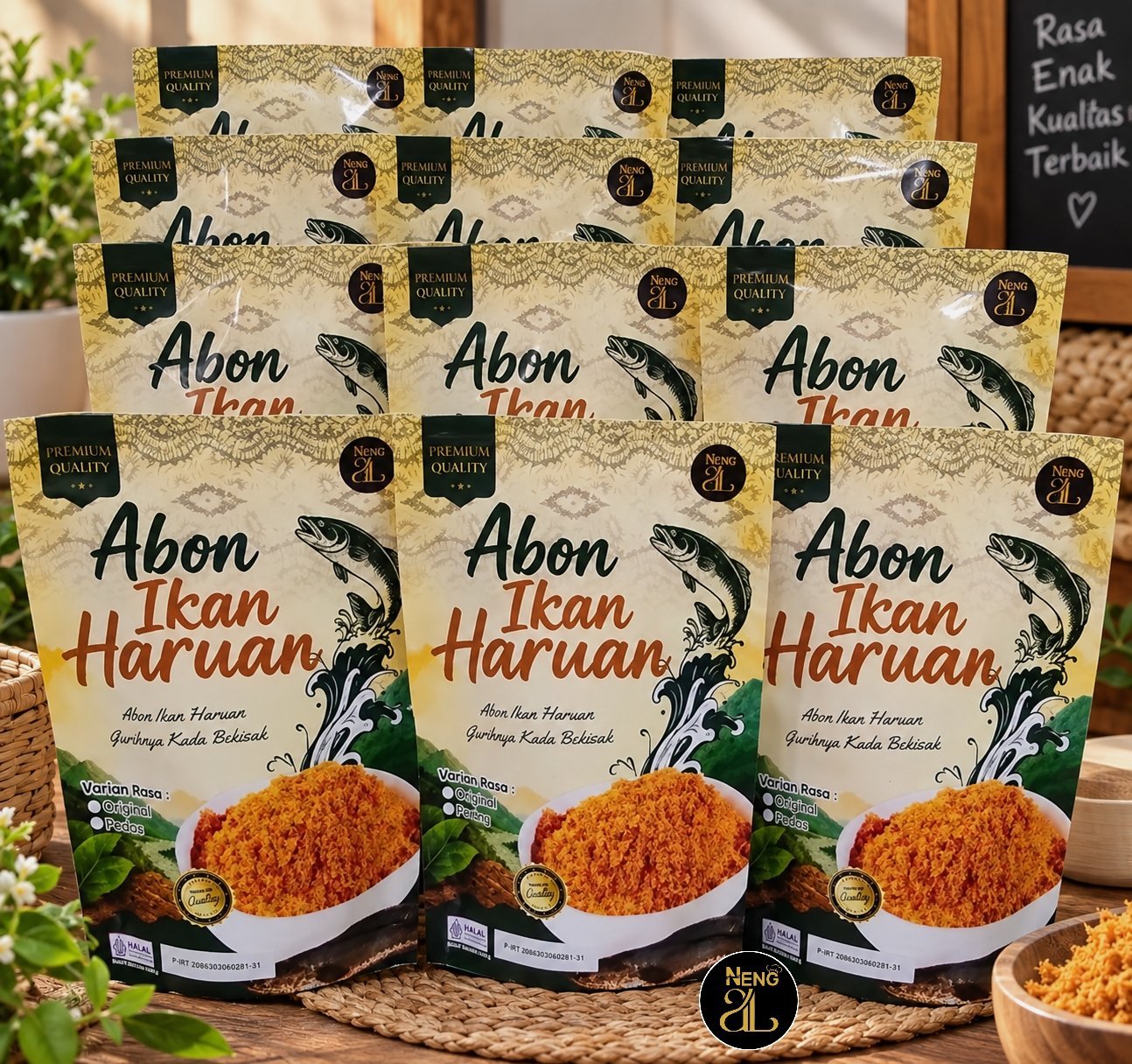 Abon ikan haruan