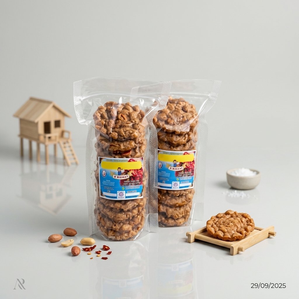 Kacang betampa pouch kecil