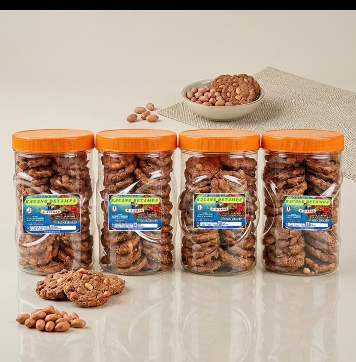 Kacang betampa toples orange