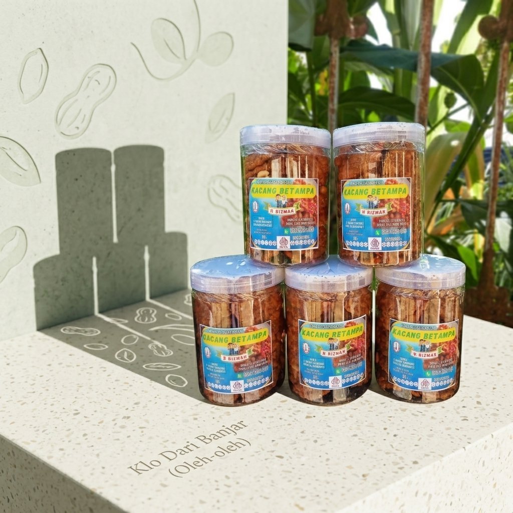 Kacang betampa toples premium