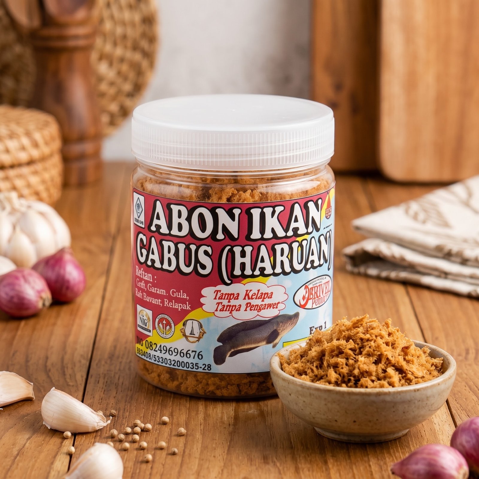 Abon Ikan Gabus (Haruan) – Lezat, Sehat & Bebas Pengawet!