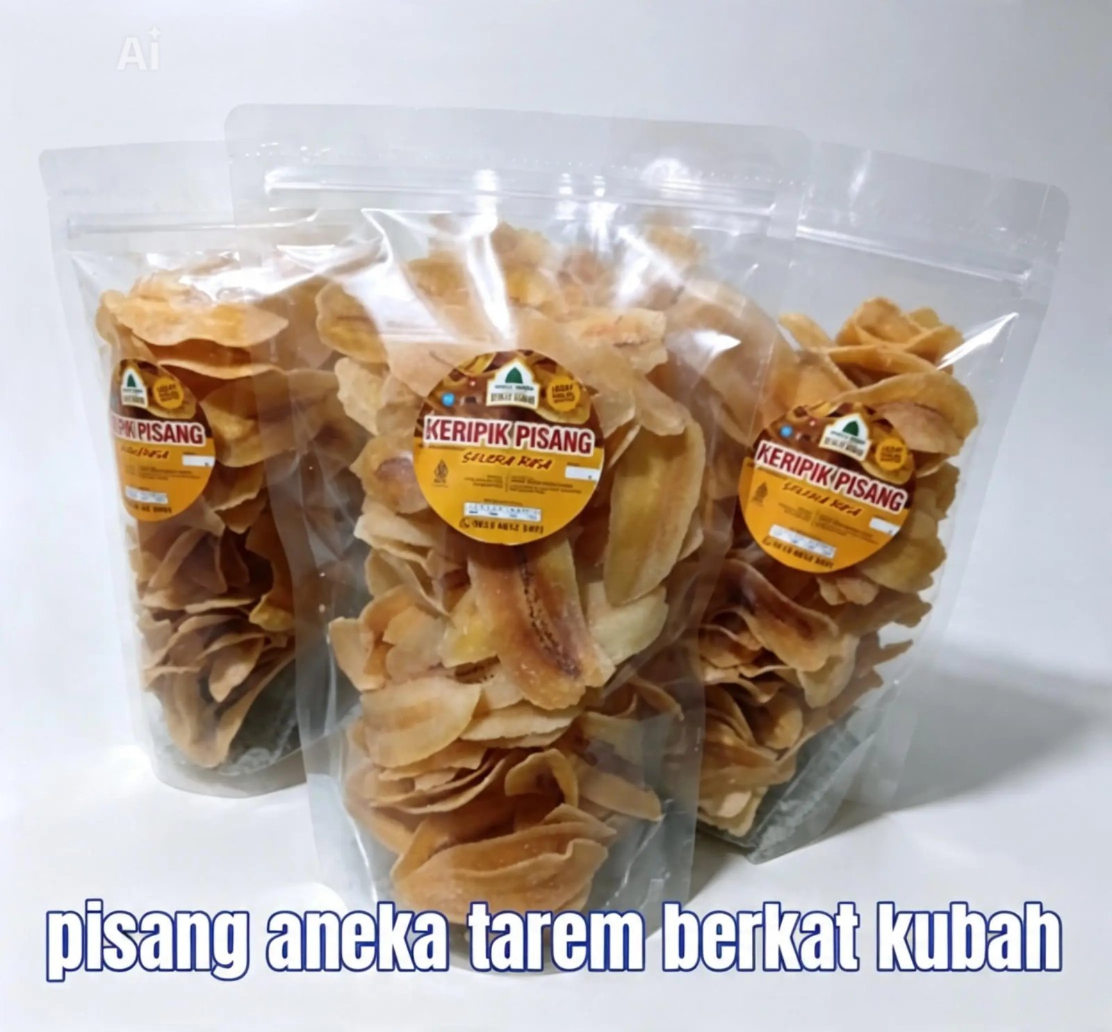 Keripik pisang asin
